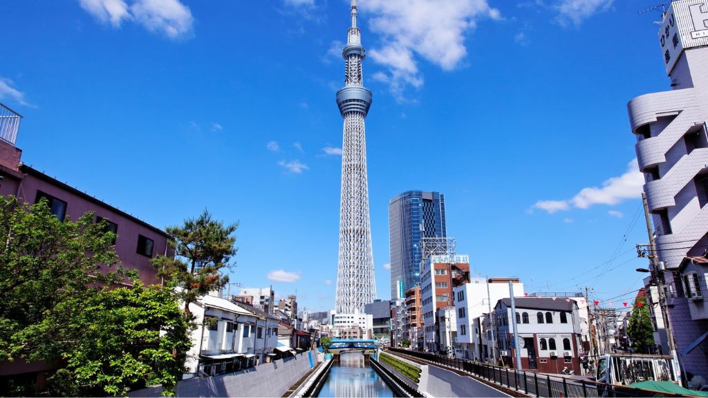 Ghé thăm chụp ảnh với biểu tượng cao chọc trời tại Tháp Tokyo Skytree