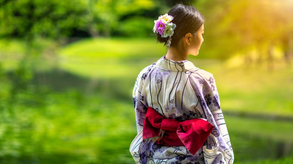 Trải nghiệm mặc Kimono   trang phục truyền thống của Nhật Bản