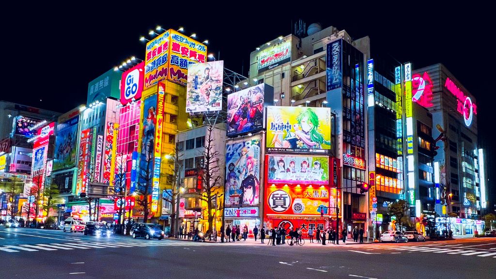 Phố mua sắm Akihabara nổi tiếng thế giới
