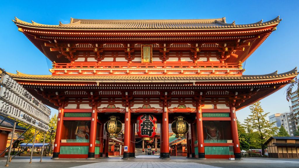 Ngôi chùa cổ Asukasa Kannon với lối kiến trúc đặc biệt