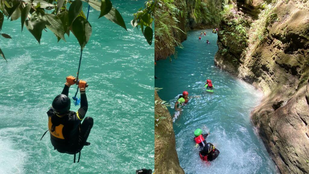 Trải nghiệm các hoạt động thú vị tại Thác Kawasan