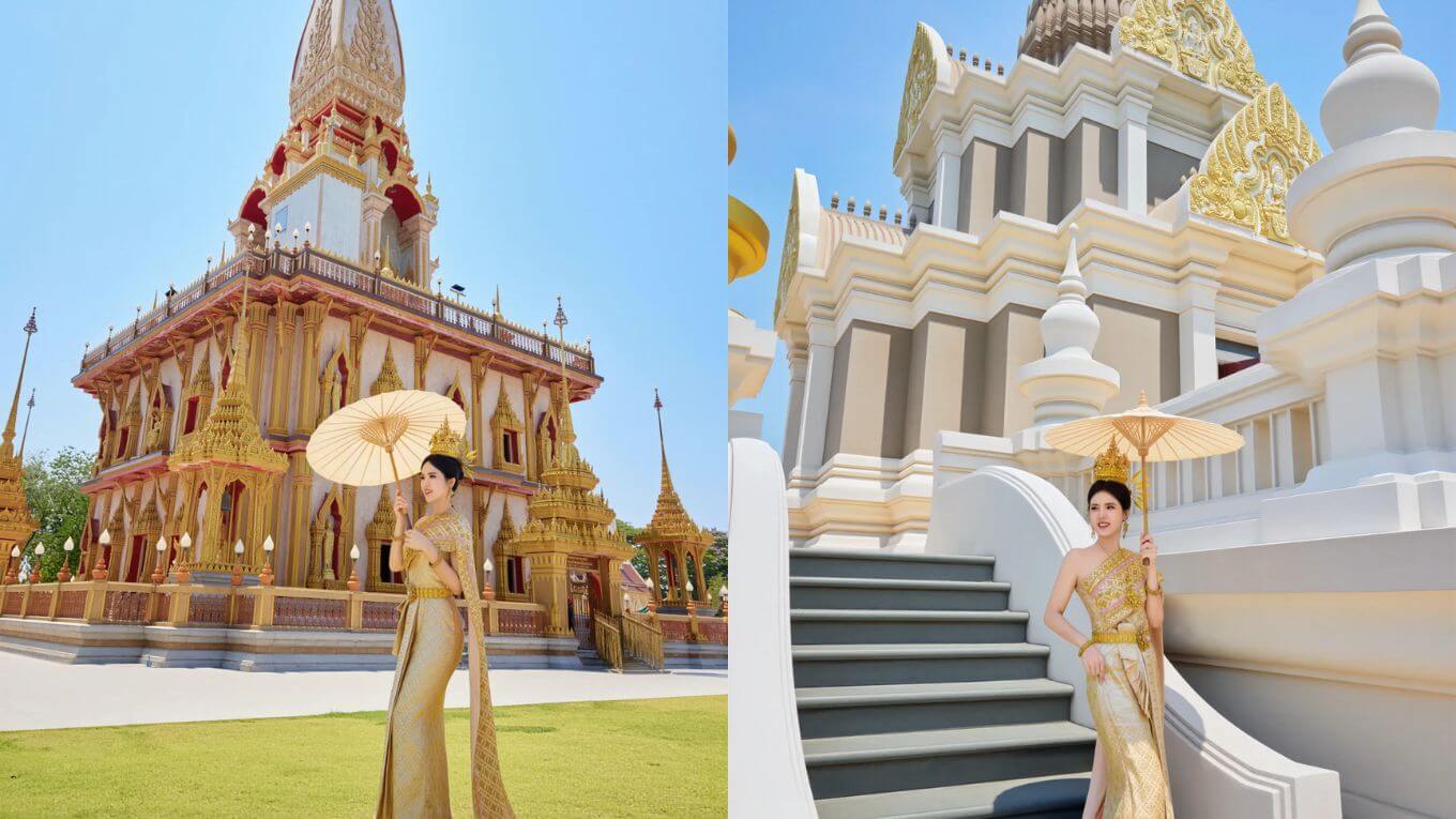 Đền Chalong – ánh vàng linh thiêng giữa đảo ngọc Phuket