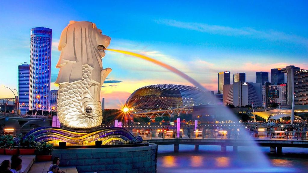 Công viên Sư Tử Biển - Merlion Park