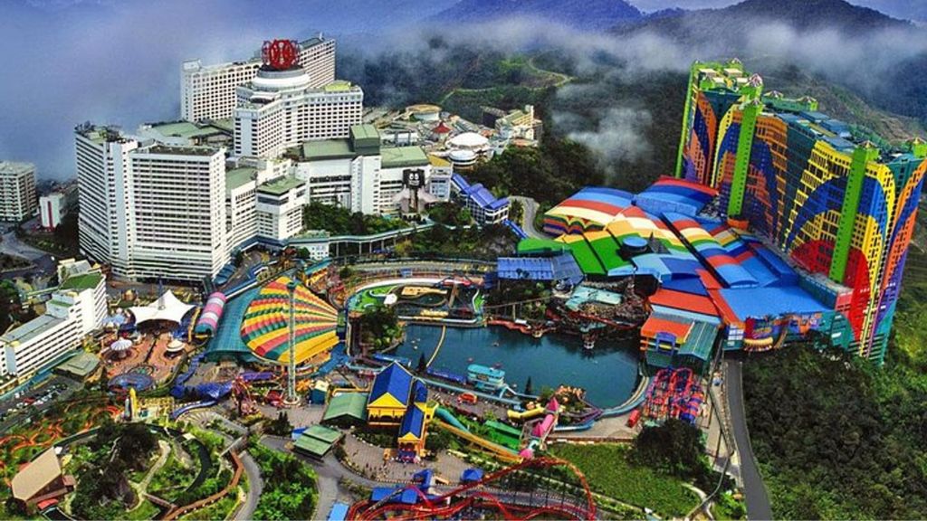 Toàn cảnh Cao nguyên Genting nhìn từ trên cao