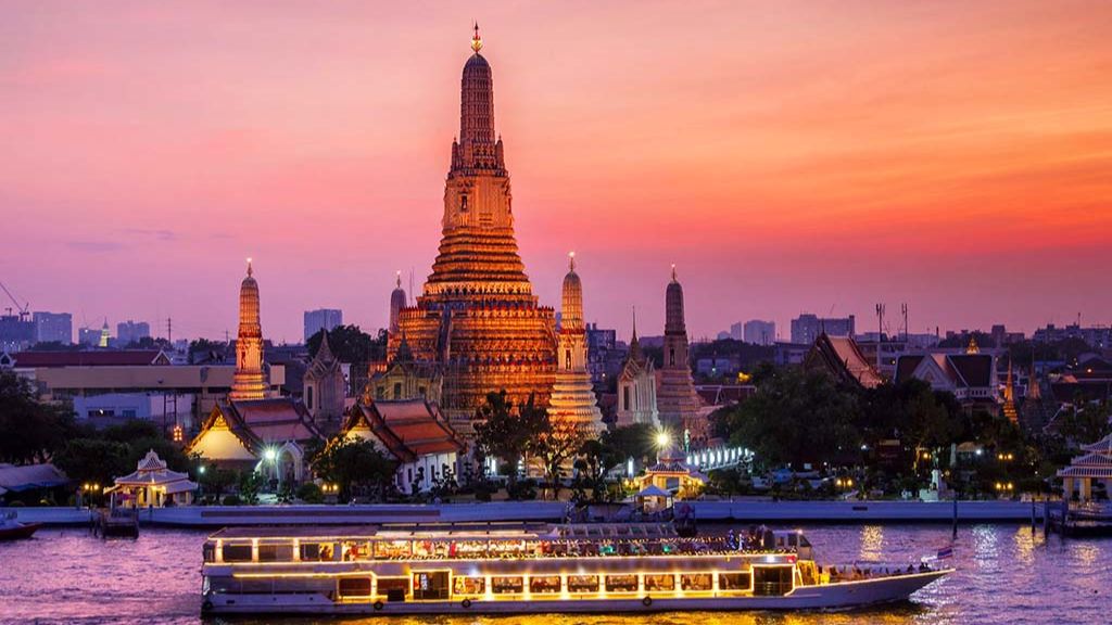Du thuyền 5 sao trên sông Chao Phraya, tự do thưởng thức bữa tối