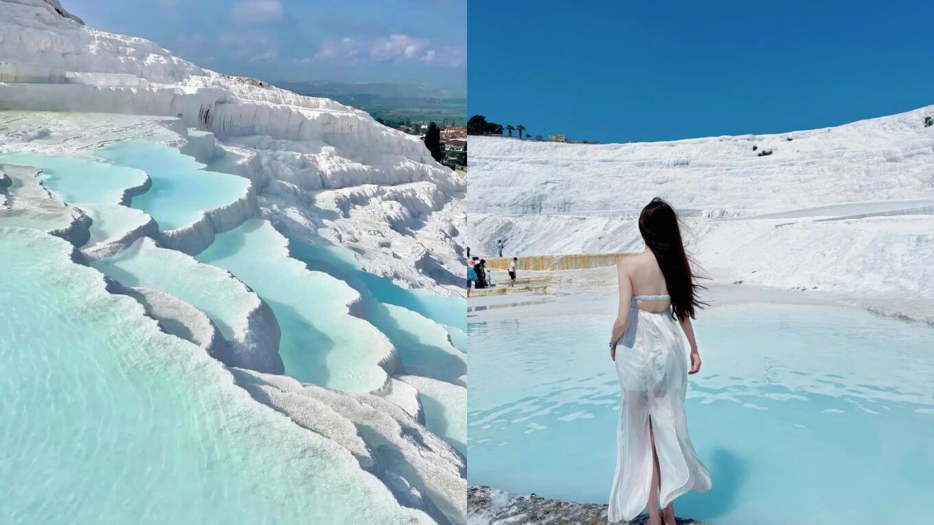 Pamukkale – kỳ quan thiên nhiên với những bậc thang đá vôi kỳ ảo