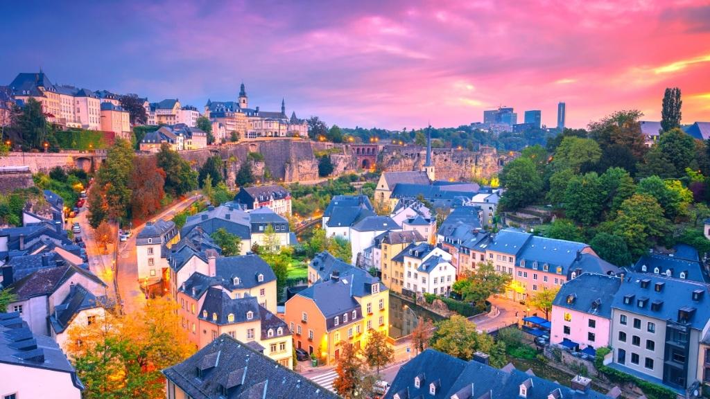 Thành phố Luxembourg xinh đẹp
