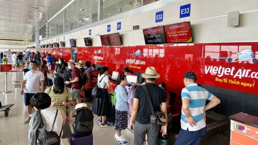 Đoàn tập trung tại sân bay Nội Bài