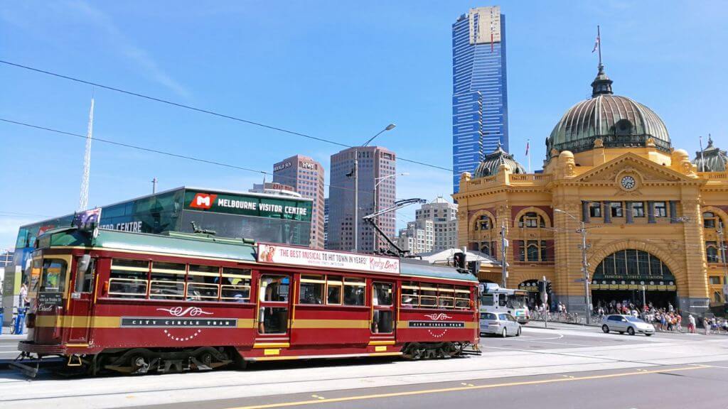 Ghé thăm Ga Flinders Station   nhà ga đầu tiên tại Úc