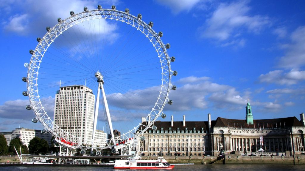 Vòng quay London Eye khổng lồ