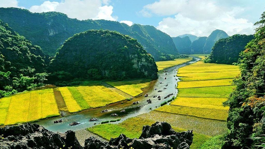 Dòng sông Ngô Đồng Ninh Bình