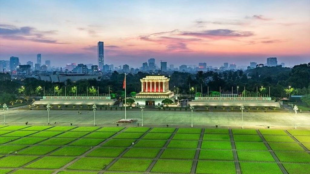 Toàn cảnh quảng trường Ba Đình Hà Nội