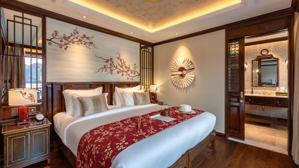 Phòng ngủ Signature Suite ấm cúng