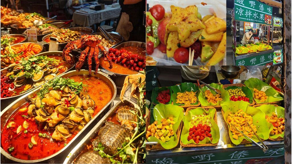 Khám phá ẩm thực tại Chợ đêm Song Kiều