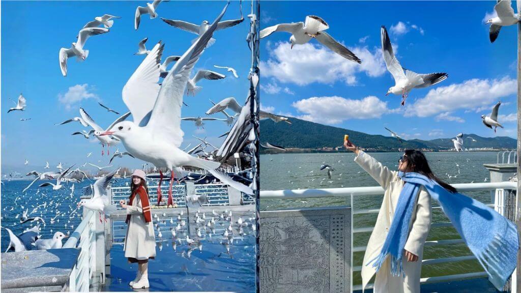 Góc checkin cực hot tại Hồ Điền Trì