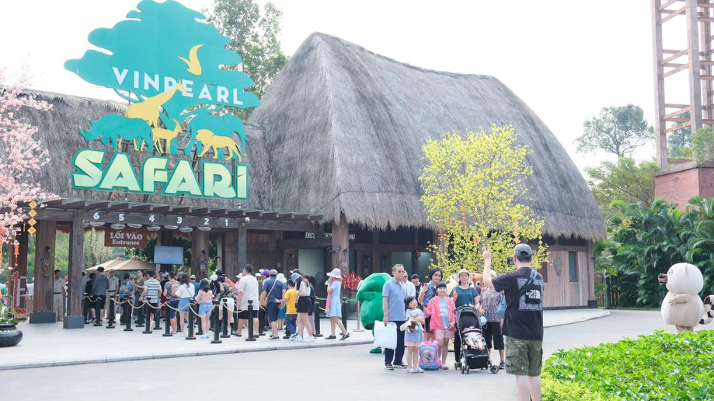 Vinpearl Safari với rất nhiều động vật quý hiếm
