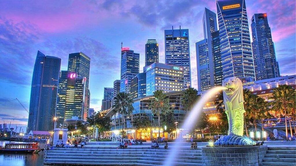 Merlion Park - biểu tượng của đất nước Singapore