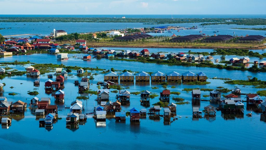 Vẻ đẹp thơ mộng của hồ Tonle Sap