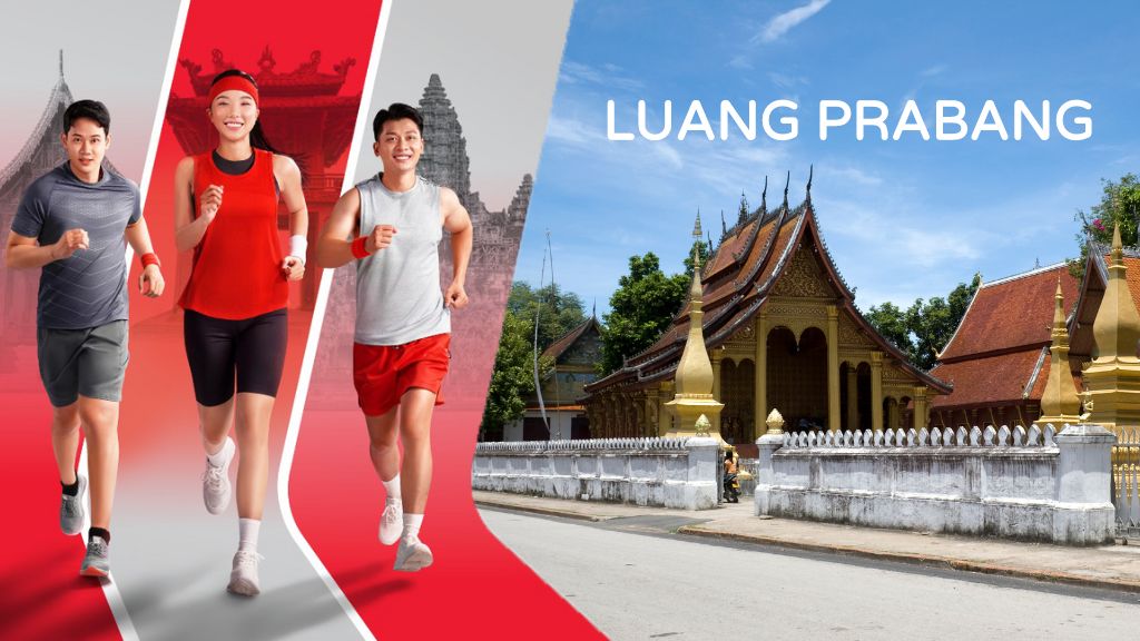 Viettel Marathon Series 2024: Accommodation & Travel 3N2D - LUANG PRABANG - LAOS