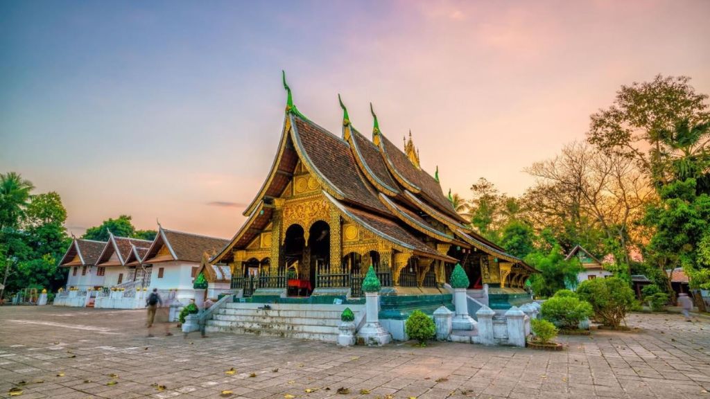 Xieng Thoong Pagoda with impressive architecture