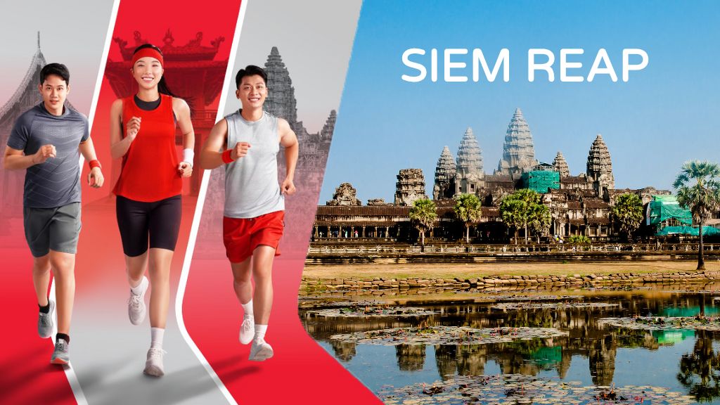 ຄວາມງາມແບບກະວີຂອງ Tonle Sap Lake Viettel Marathon Series 2024: SIEM REAP - CAMBODIA 3D2N