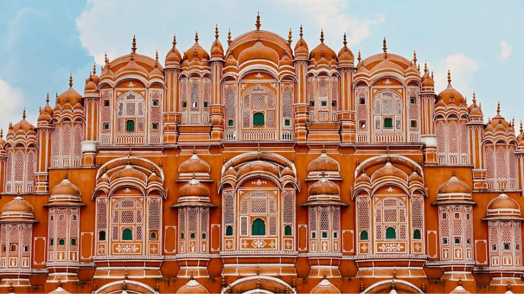 Công trình kiến trúc cung điện Hawa Mahal