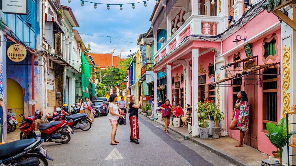 Du Lịch Thái Lan ngắm Phố cổ Phuket Old Town