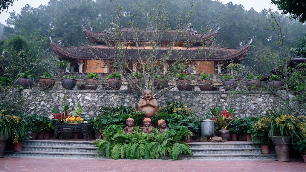 Quang cảnh chùa Địa Tạng Phi Lai