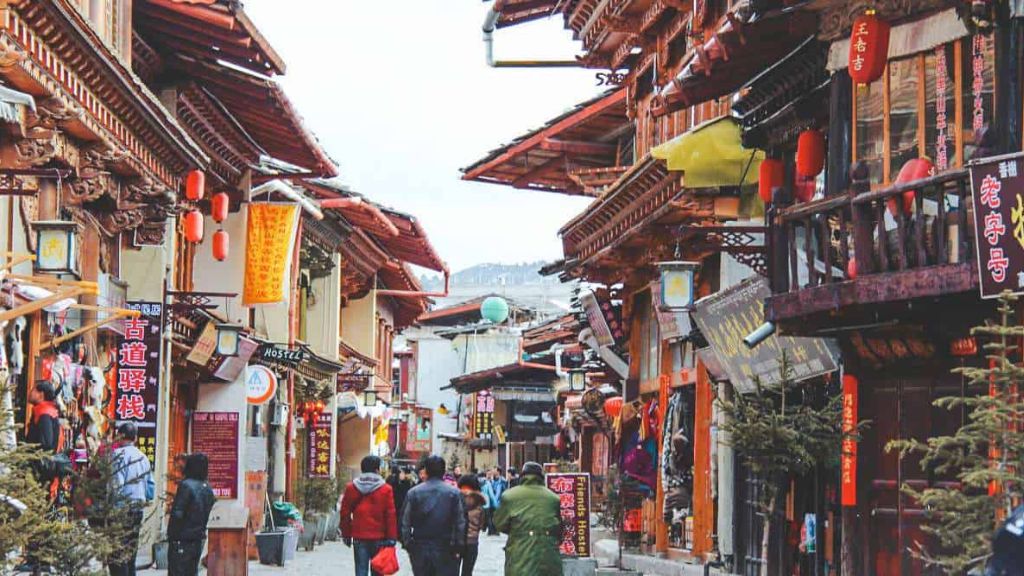 Thành cổ DuKeZong nơi sinh sống của người Tây Tạng