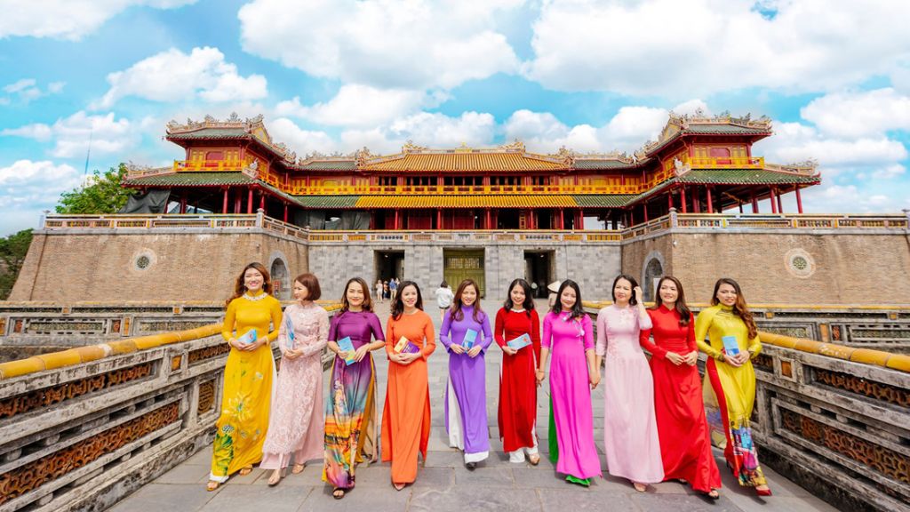 Check in tại Đại nội Huế