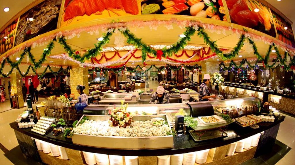 Quý khách ăn trưa tại Sen Tây Hồ   nhà hàng buffet danh tiếng