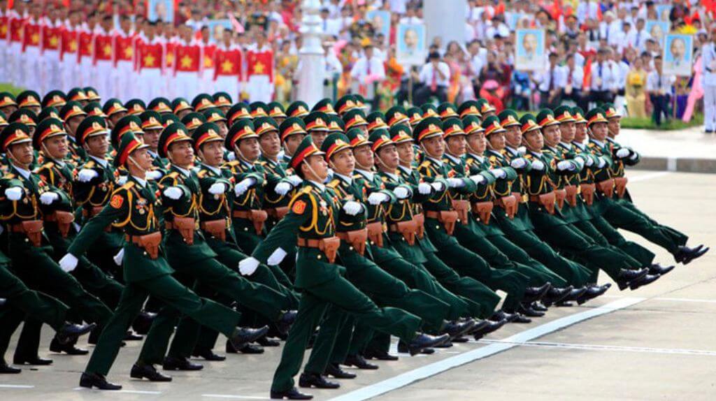 Quý khách sẽ được trực tiếp chứng kiến Lễ duyệt binh long trọng