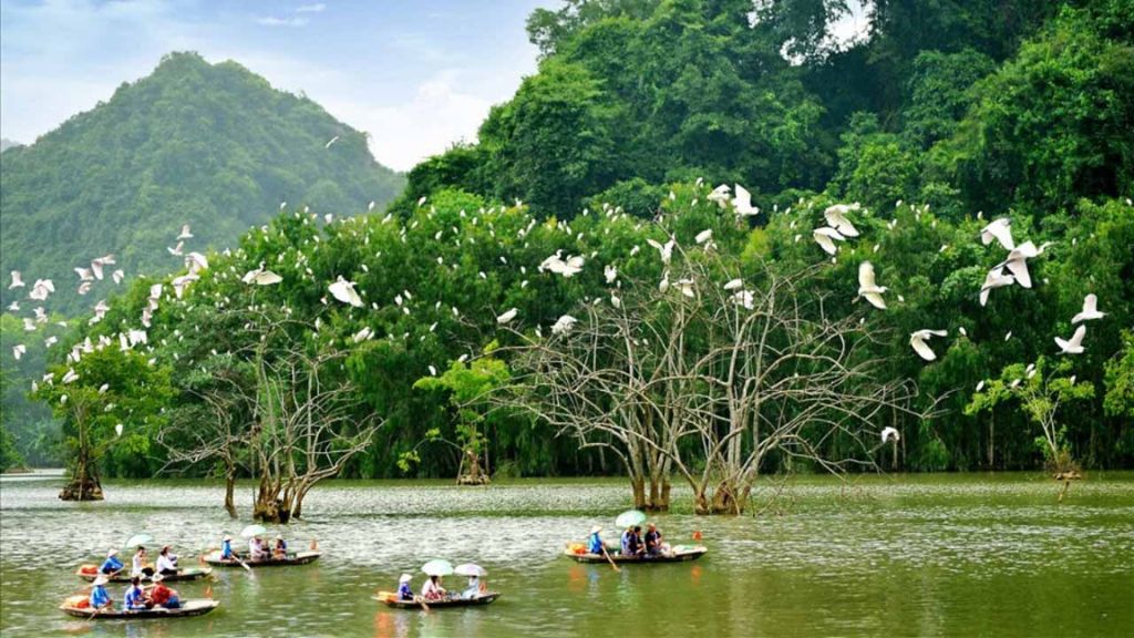 Thung Nham Ninh Bình phong phú và thơ mộng