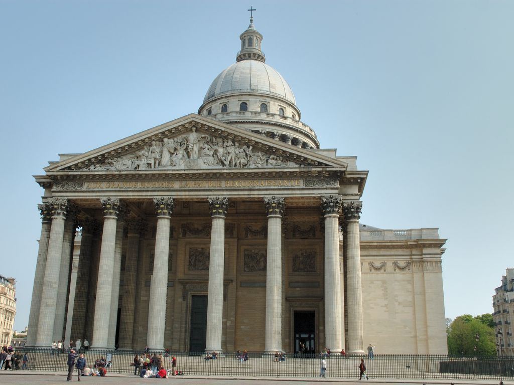 Điện Pantheon, Pháp