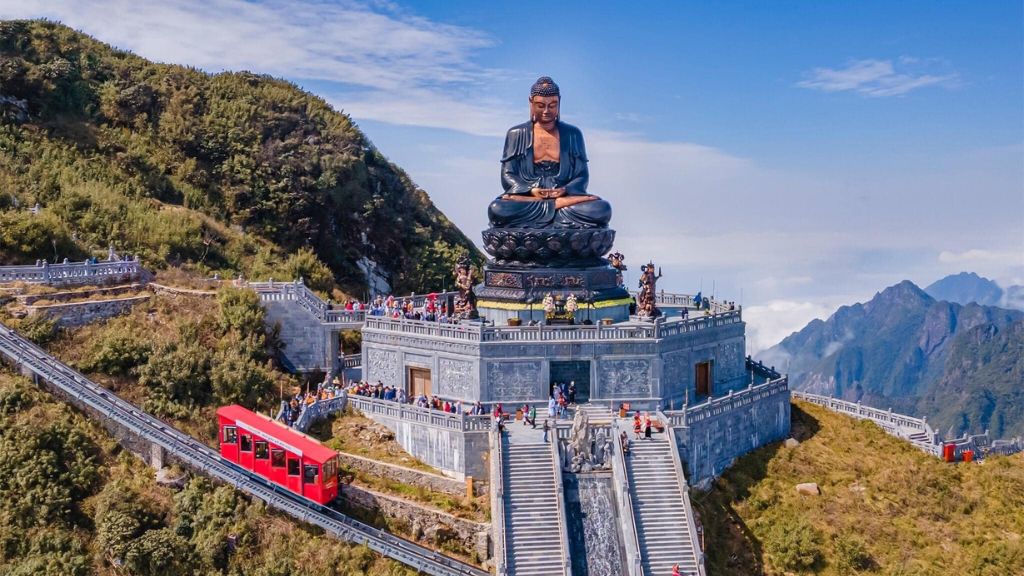 Toàn cảnh đại tượng Phật lớn nhất Việt Nam