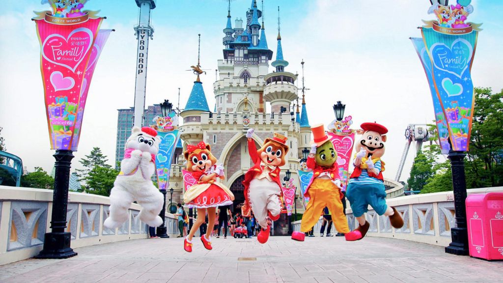 Công viên giải trí Lotte World - thế giới thần tiên thu nhỏ