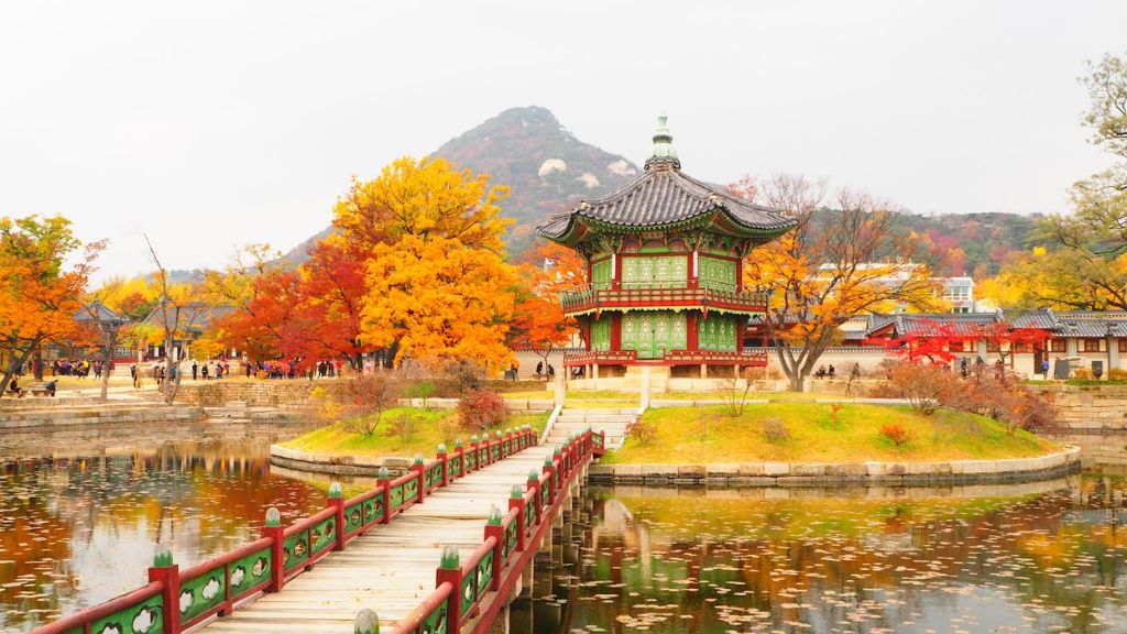 Cung điện Gyeongbok chào đón mùa thu thơ mộng