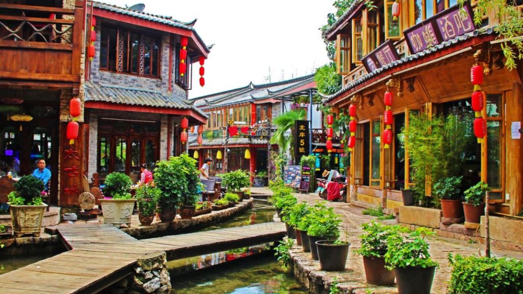 Không gian tại Thúc Hà Cổ Trấn