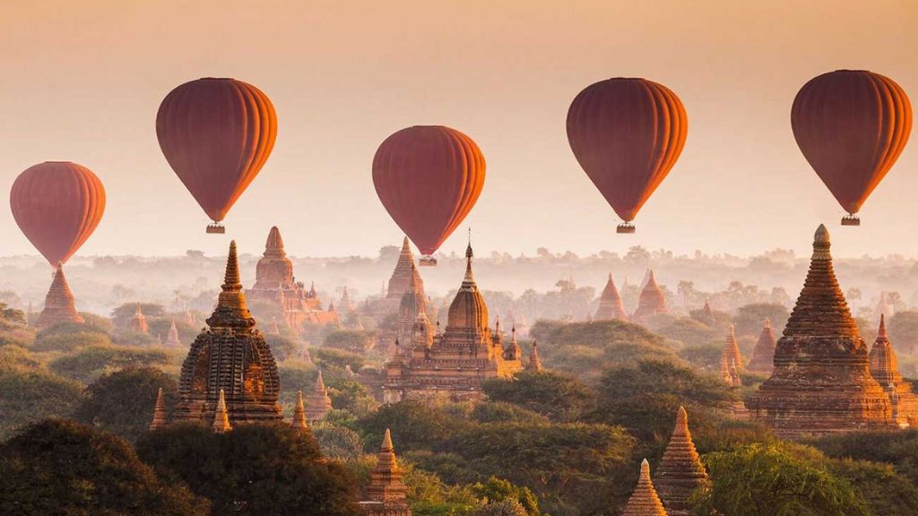 Cảnh sắc tuyệt đẹp tại Myanmar