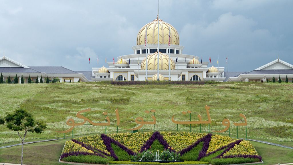 Cung điện hoàng gia Malaysia uy nghi