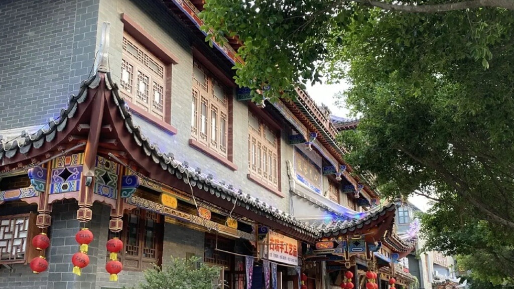 Lệ Ba Cổ Trấn cổ kính
