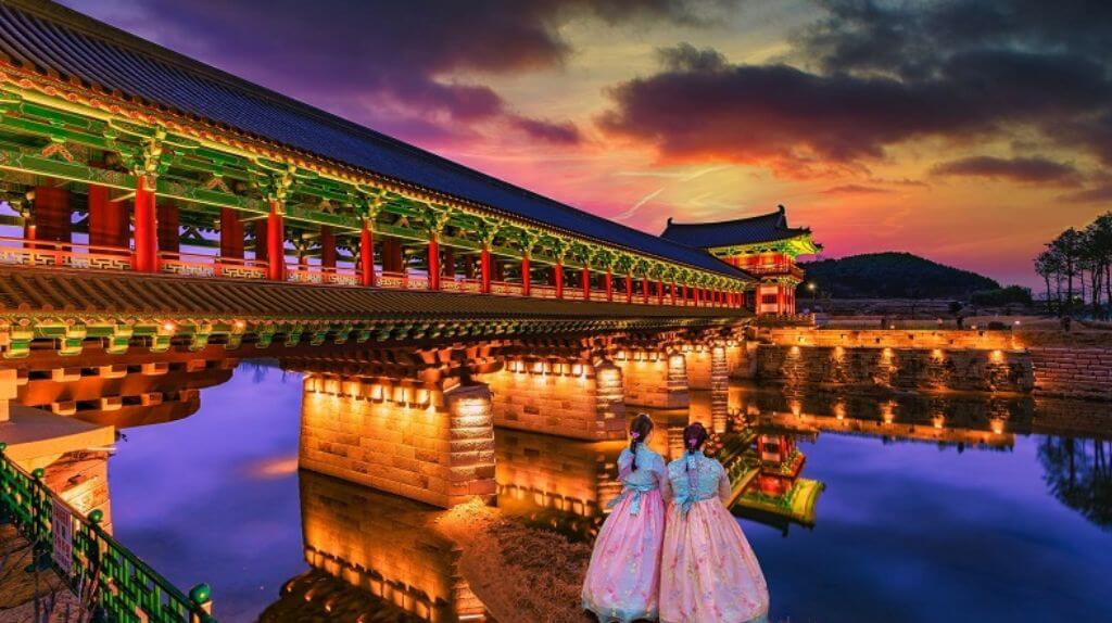 Cố đô Gyeongju về đêm