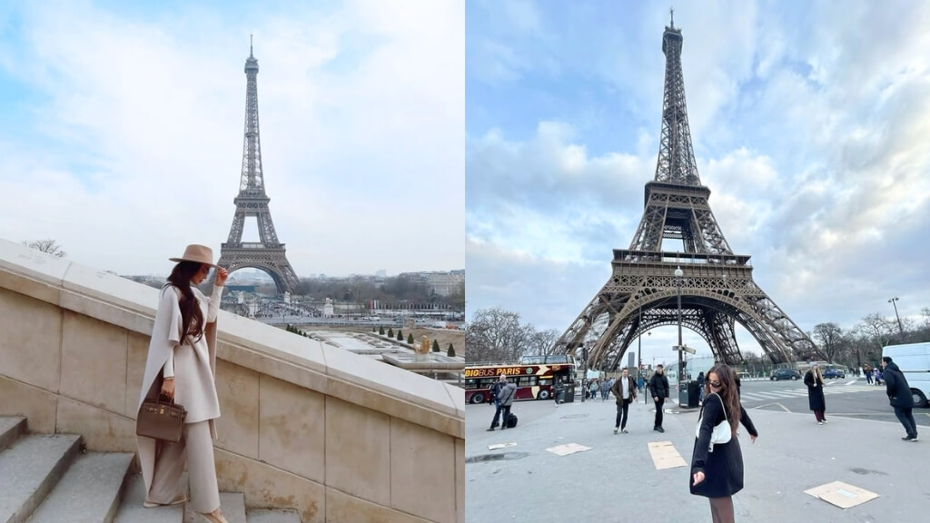 Check in sang chảnh bên tháp Eiffel