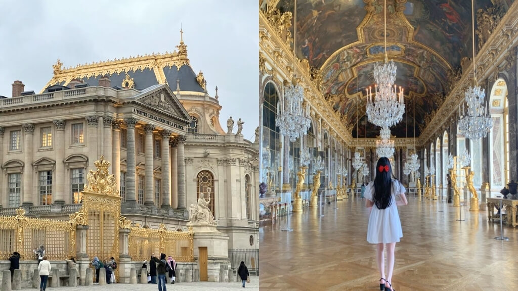 Kiến trúc lộng lẫy của Cung điện Versailles