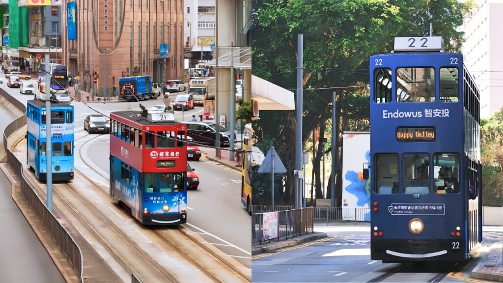 Trải nghiệm xe điện hai tầng khám phá Hong Kong
