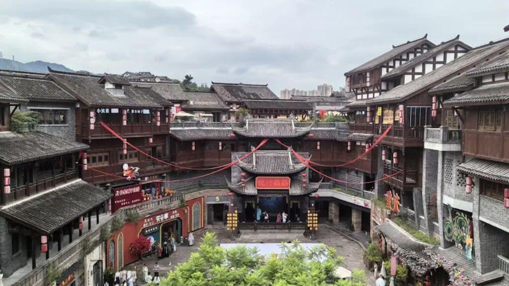 Phố cổ Từ Khí Khẩu được mệnh danh Long Ẩn Trấn, được xây dựng từ thời nhà Tống vào năm 998