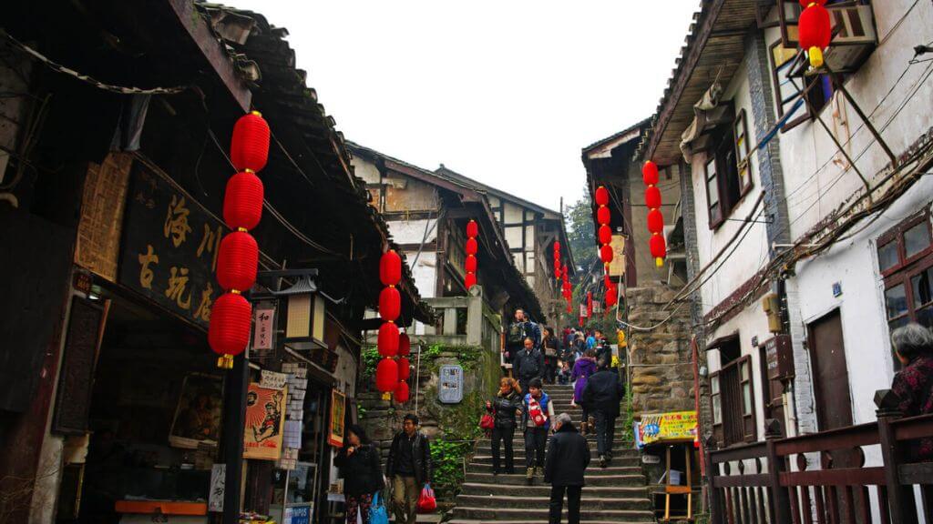 Phố cổ Từ Khí Khẩu là một trong những địa điểm du lịch đặc biệt nhất ở Trùng Khánh