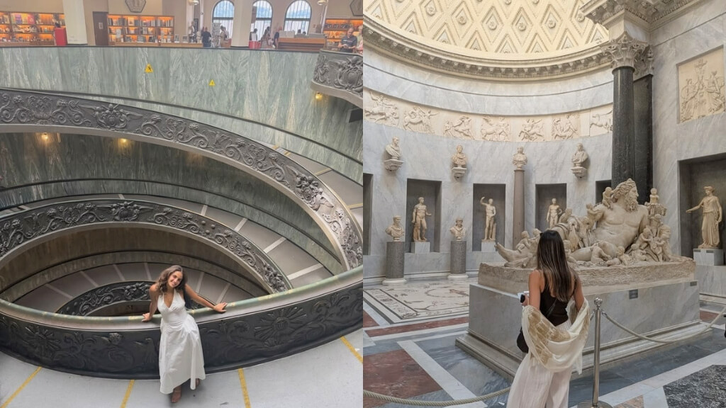 ảo tàng Vatican nổi tiếng với các bộ sưu tập La Mã cổ đại