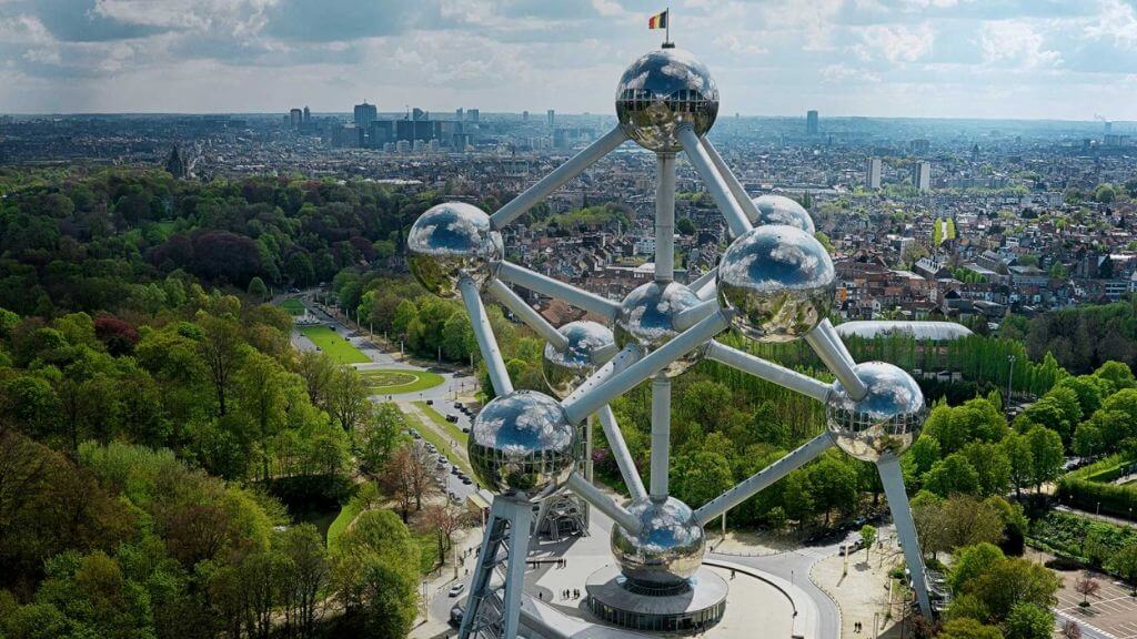 Chiêm ngưỡng Atomium   Mô hình phân tử khổng lồ có một không hai