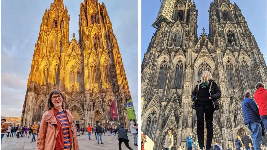 Chiêm ngưỡng kiến trúc Gothic ấn tượng tại nhà thờ Cologne Đức